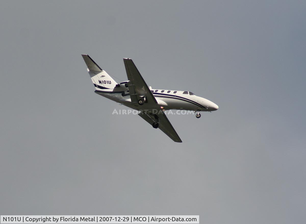 N101U, 2001 Cessna 525 C/N 525-0454, C525