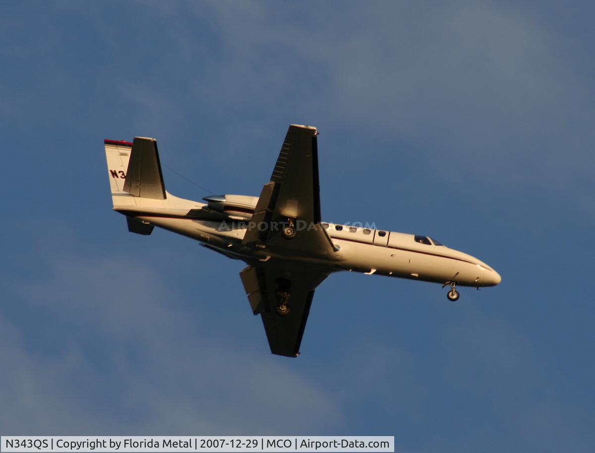 N343QS, 1997 Cessna 560 Citation Ultra C/N 560-0444, C560