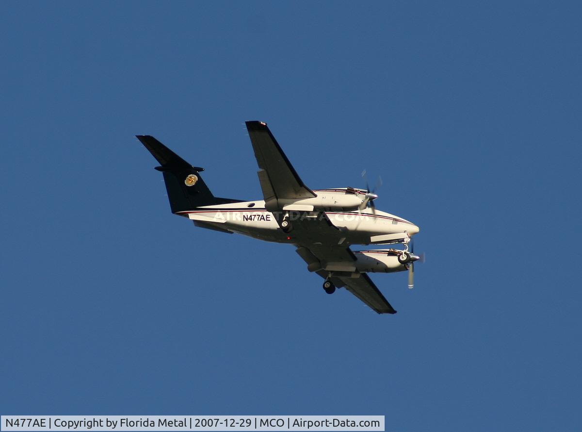 N477AE, 1985 Beech 300 C/N FA-84, Beech 300