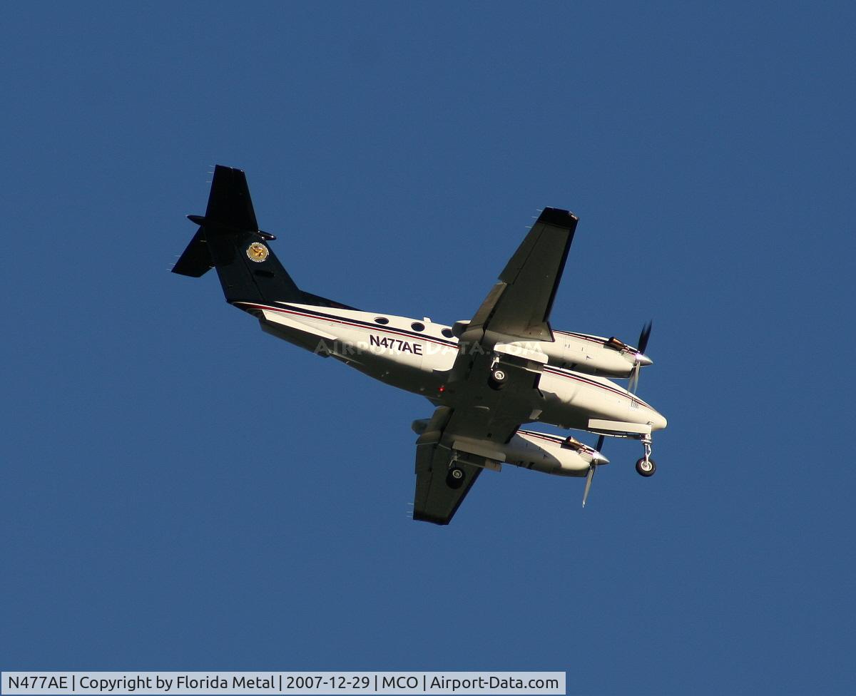 N477AE, 1985 Beech 300 C/N FA-84, Beech 300