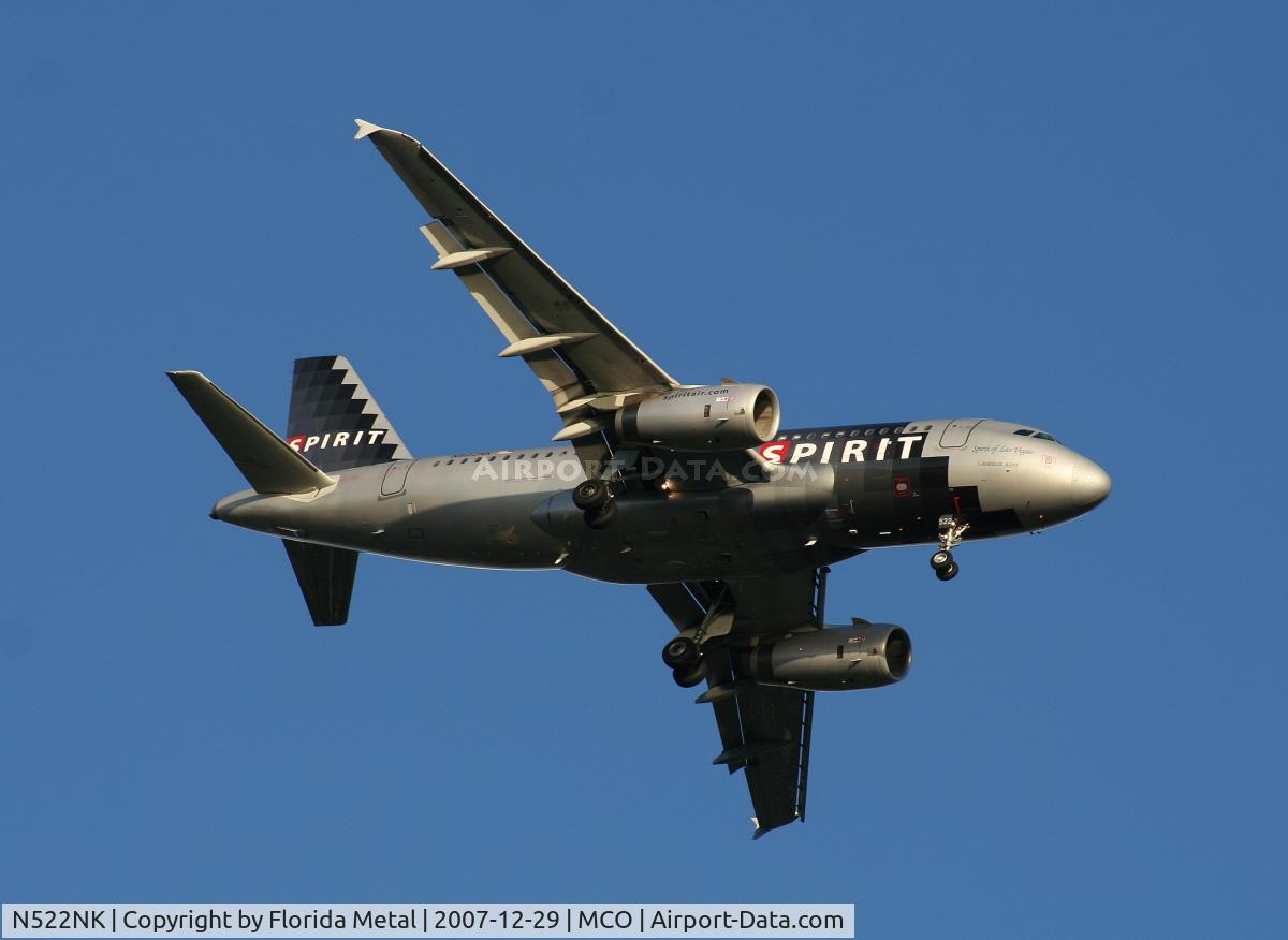 N522NK, 2006 Airbus A319-132 C/N 2893, US Airways