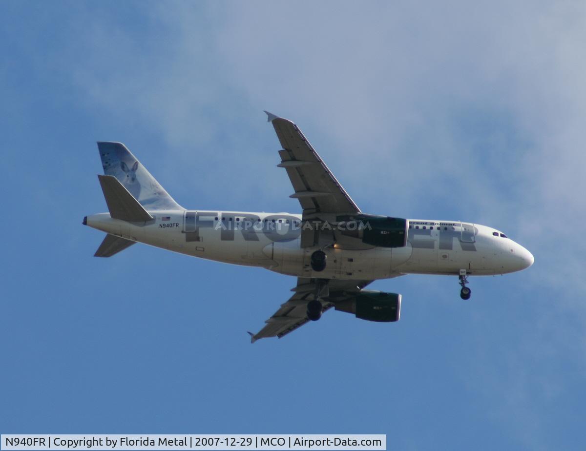 N940FR, 2005 Airbus A319-111 C/N 2465, Jack 