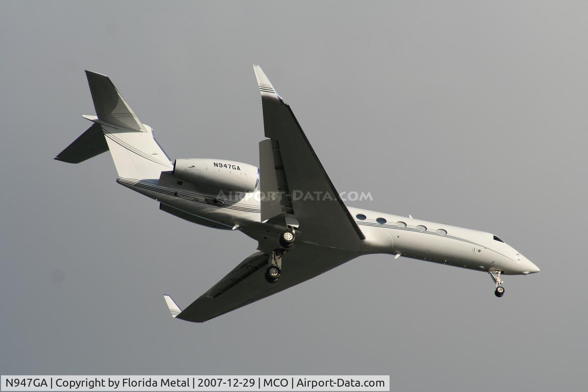 N947GA, 2004 Gulfstream Aerospace GV-SP (G550) C/N 5047, G550