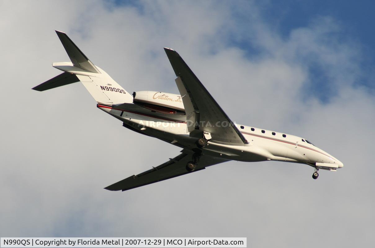 N990QS, 2002 Cessna 750 Citation X C/N 750-0190, C750