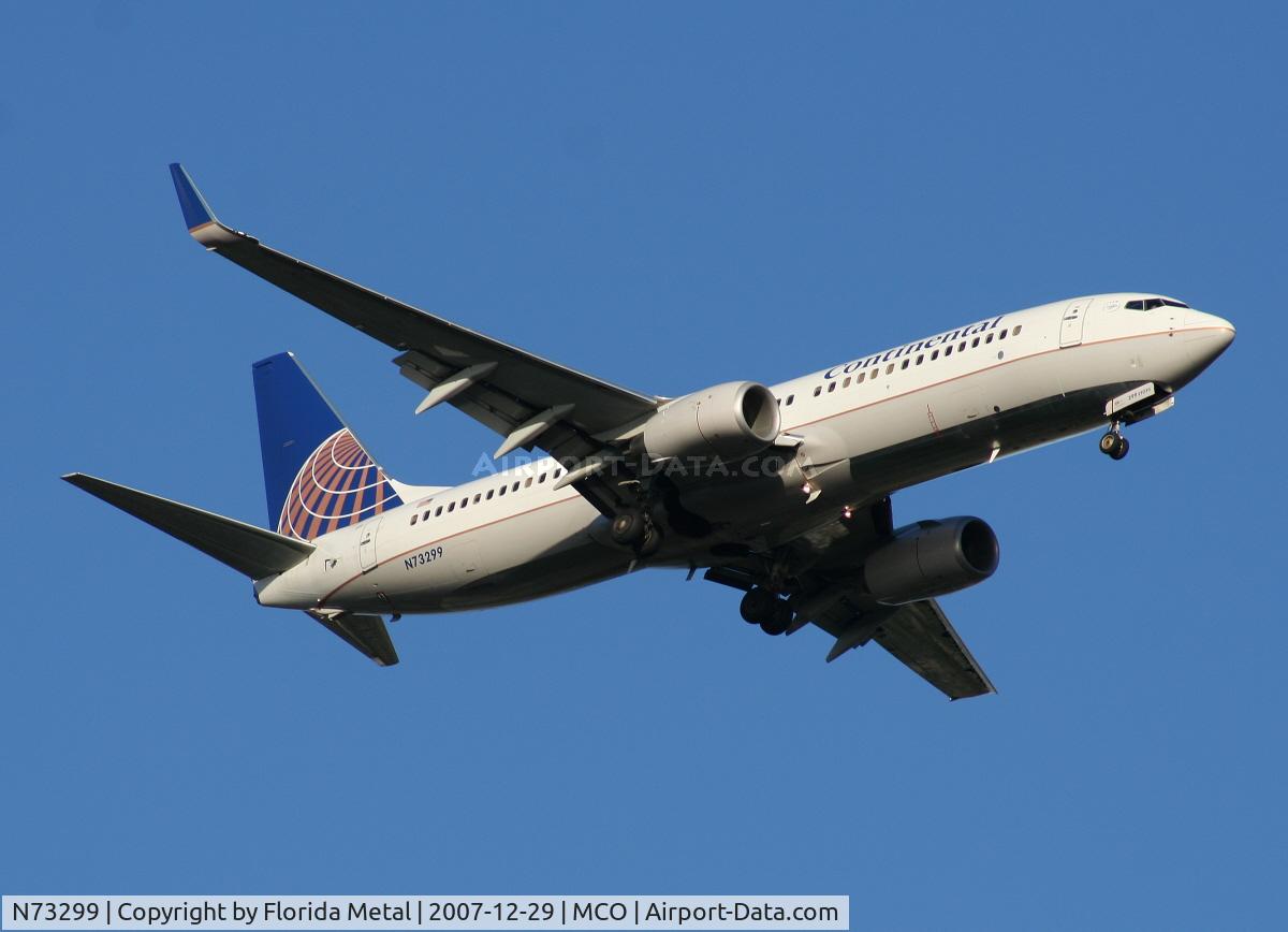 N73299, 2005 Boeing 737-824 C/N 34005, Continental