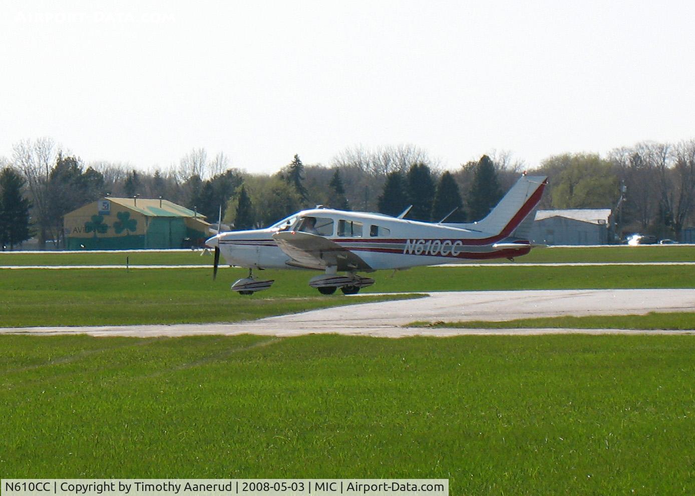 N610CC, 1976 Piper PA-28-151 Cherokee Warrior C/N 28-7615140, Club Cherokee Flying Club