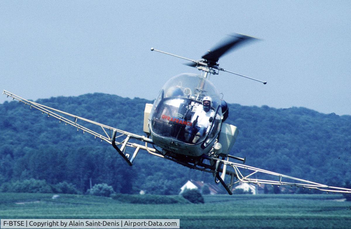 F-BTSE, Agusta AB-47G-2 C/N 483, Champagne vineyard (Boursault) 1983