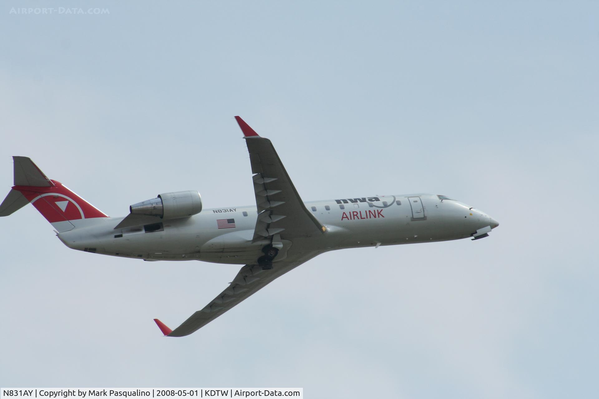 N831AY, 2005 Bombardier CRJ-200LR (CL-600-2B19) C/N 8031, CL-600-2B19
