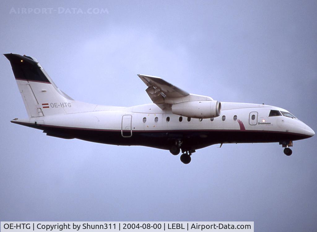 OE-HTG, 2000 Fairchild Dornier 328-300 328JET C/N 3162, Landing rwy 09