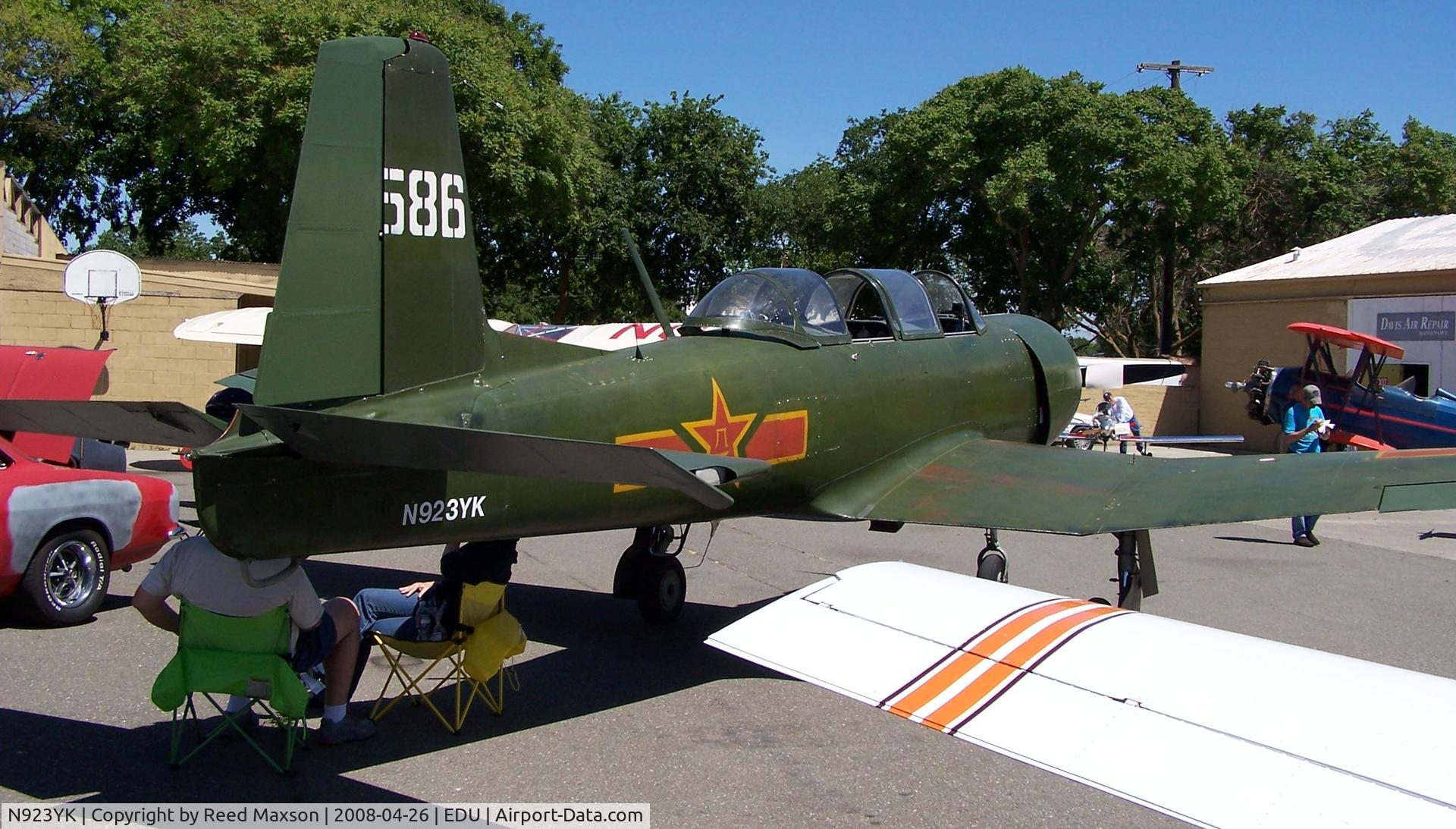 N923YK, 1988 Nanchang CJ-6 C/N 4432014, Nanchang CJ-6