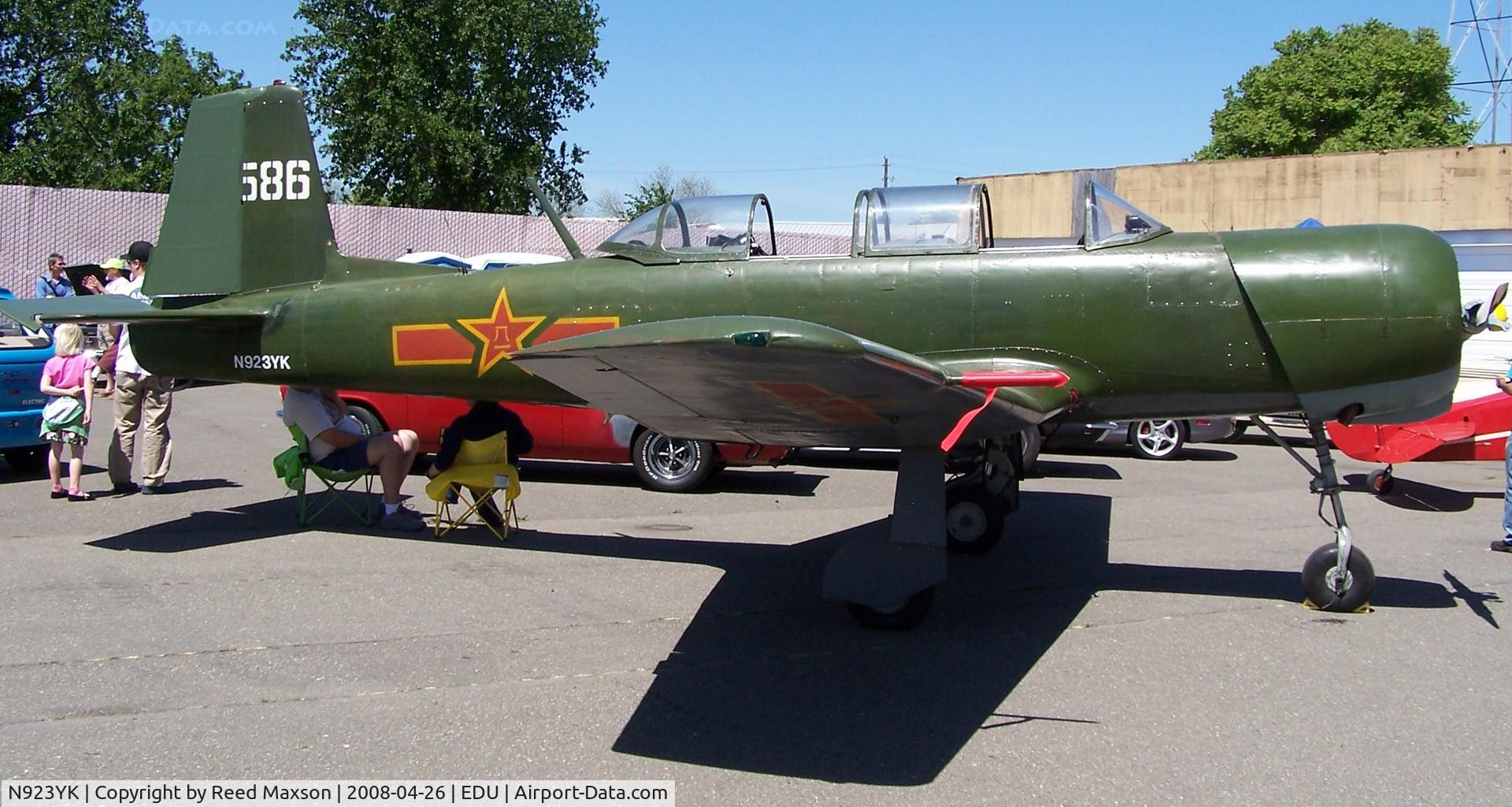 N923YK, 1988 Nanchang CJ-6 C/N 4432014, Nanchang CJ-6