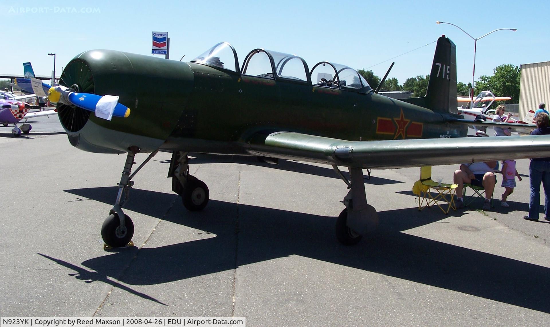 N923YK, 1988 Nanchang CJ-6 C/N 4432014, Nanchang CJ-6