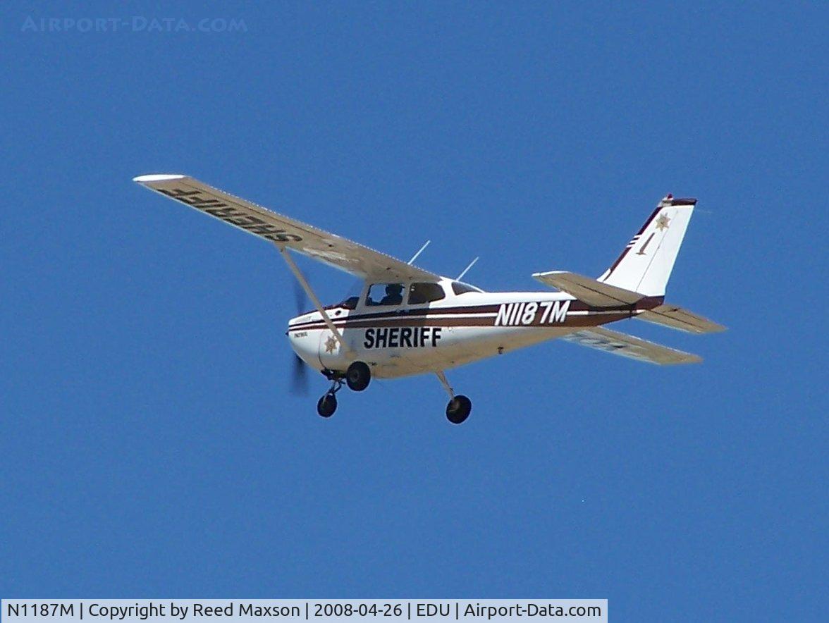 N1187M, 1970 Cessna 172K Skyhawk C/N 17258687, Cessna 172 Yolo County Sheriff