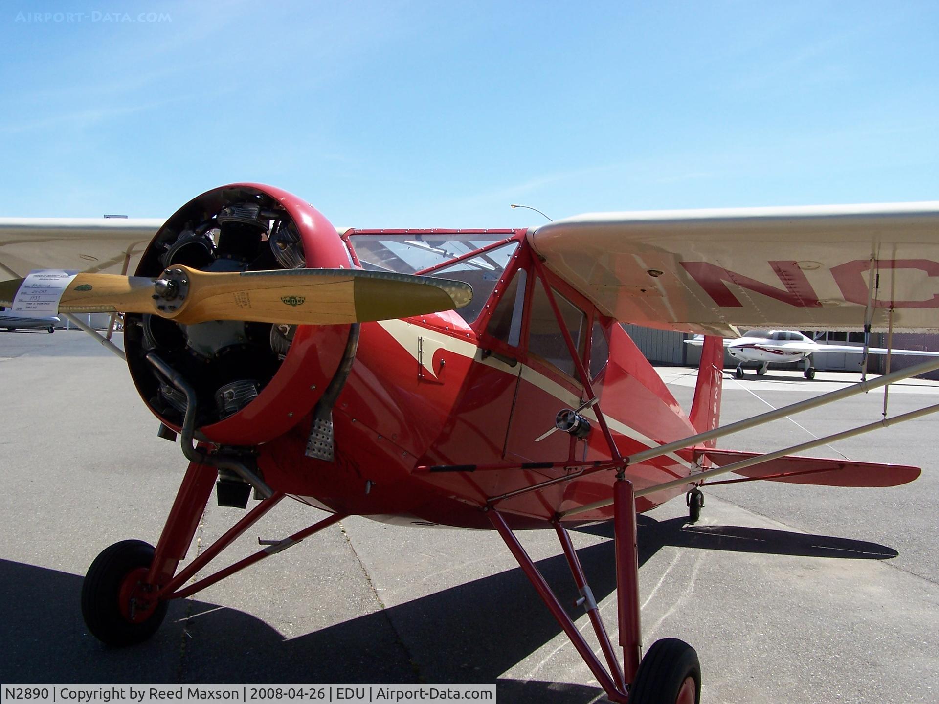 N2890, 1933 Fairchild 24 C8A C/N 2509, Fairchild 24C-8A