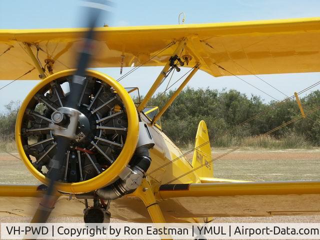 VH-PWD, 1950 Boeing E75 C/N 75-8255, Taken At Murray Field Airshow 2003, Western Australia