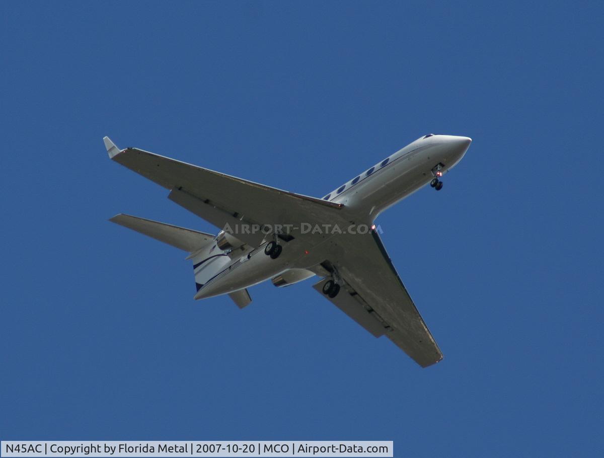 N45AC, 1987 Gulfstream Aerospace G-IV C/N 1036, Gulfstream IV