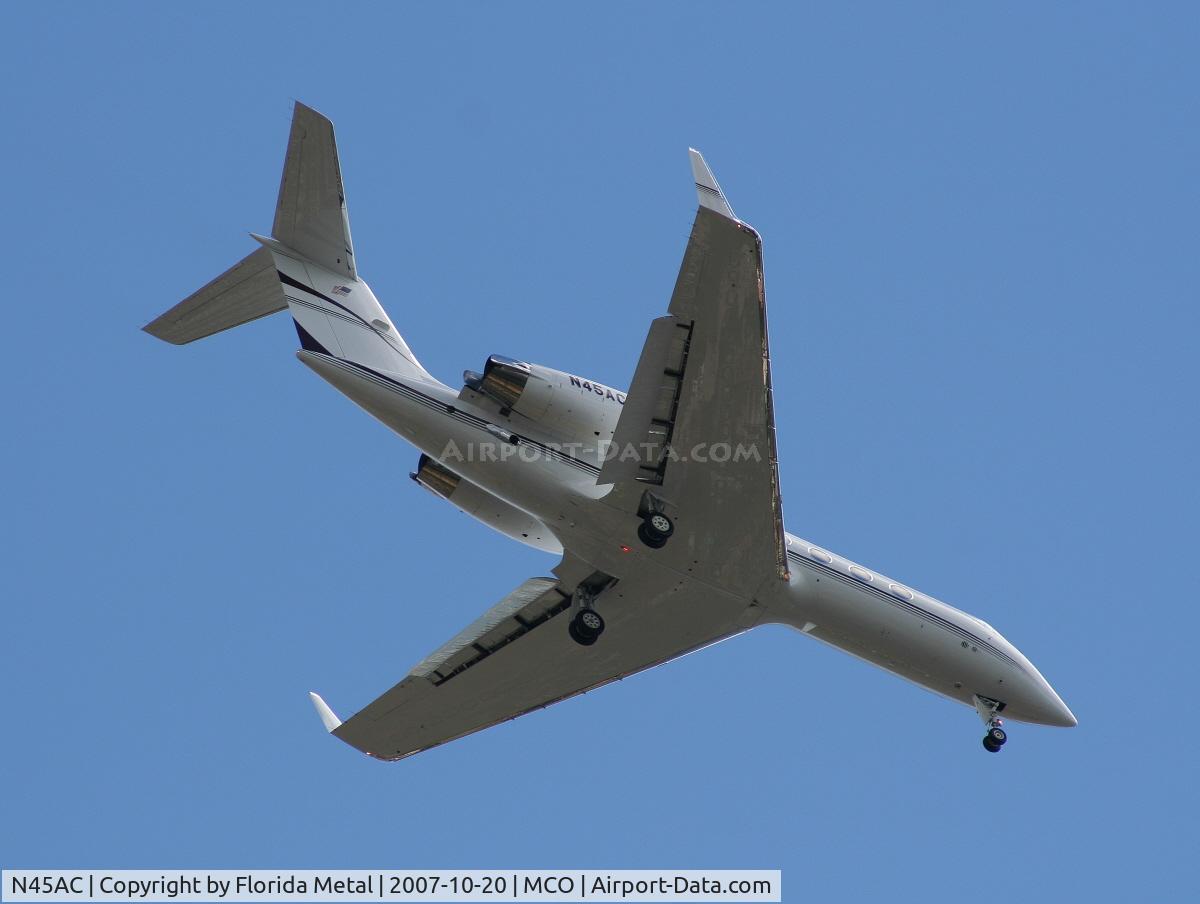N45AC, 1987 Gulfstream Aerospace G-IV C/N 1036, Gulfstream IV