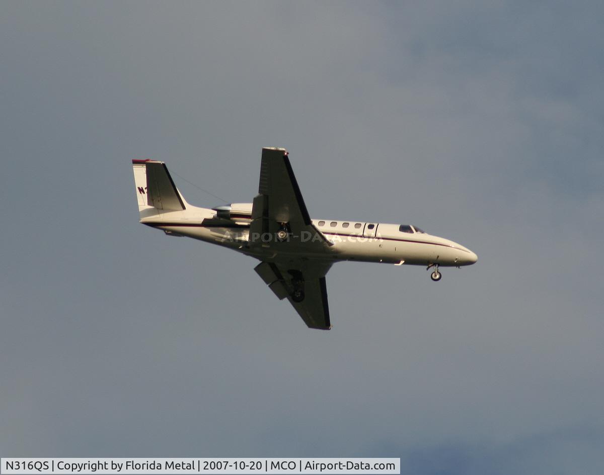 N316QS, 1999 Cessna 560 C/N 560-0516, C560