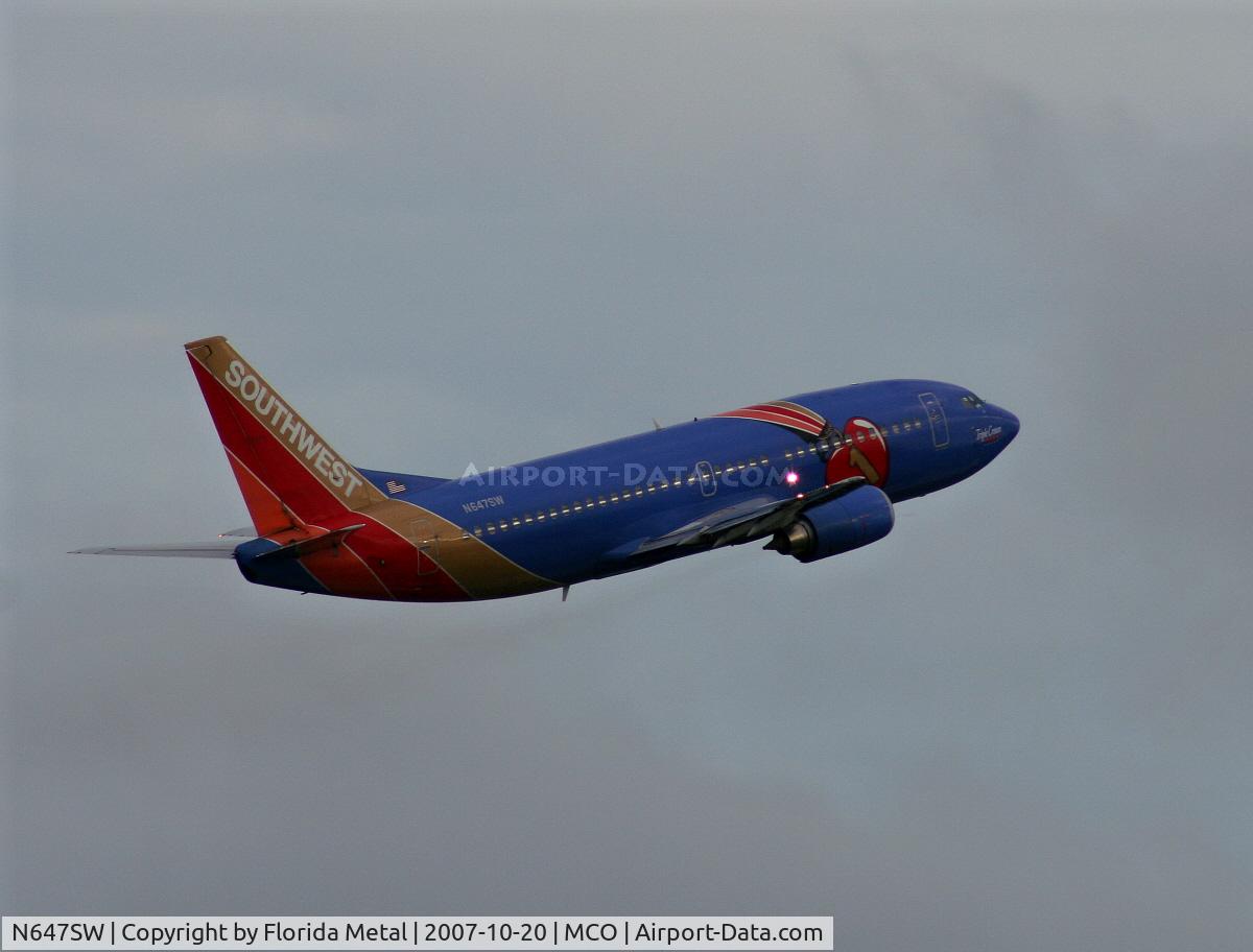 N647SW, 1997 Boeing 737-3H4 C/N 27717, Triple Crown One