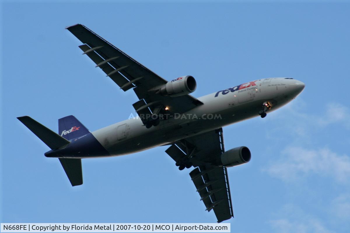 N668FE, 1996 Airbus A300F4-605R C/N 772, Fed Ex