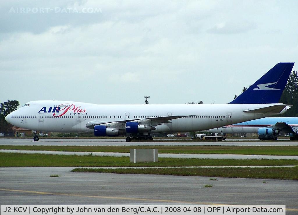 J2-KCV, 1980 Boeing 747-212B C/N 21938, at Opa Locka