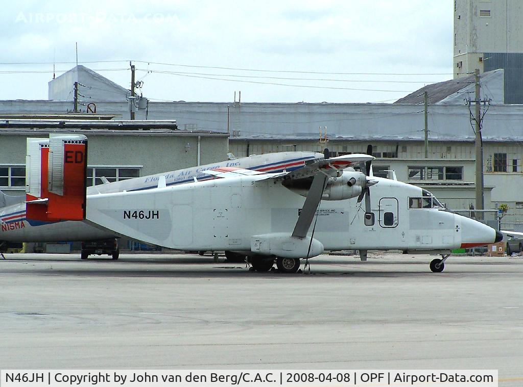 N46JH, 1984 Short SD3-30 C/N SH3101, at Opa Locka