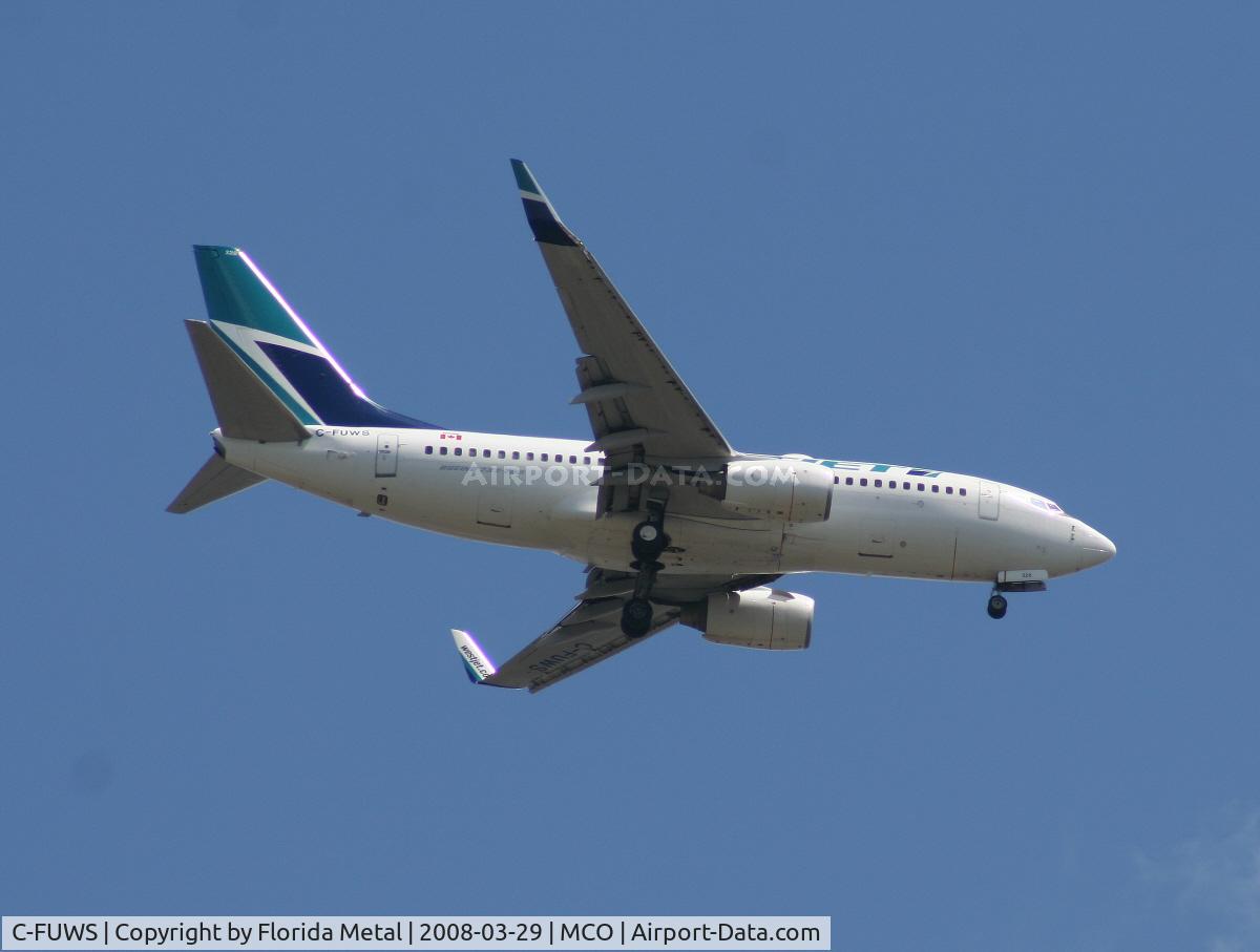 C-FUWS, 2004 Boeing 737-7CT C/N 32765, West Jet