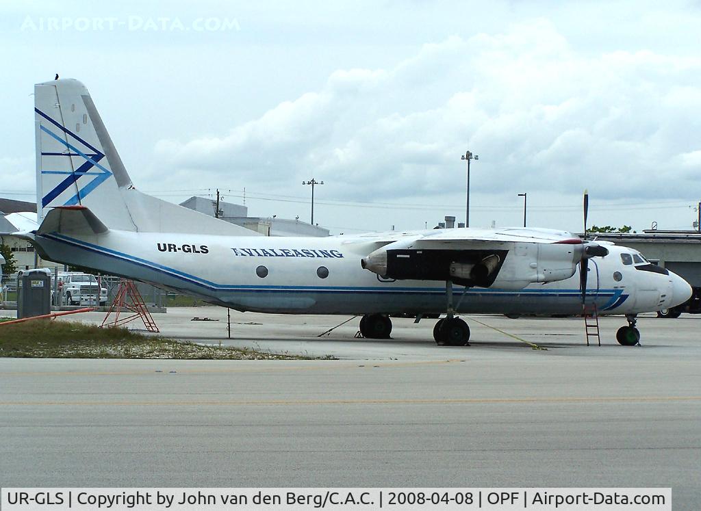 UR-GLS, 1980 Antonov An-26B C/N 10109, at Opa Locka