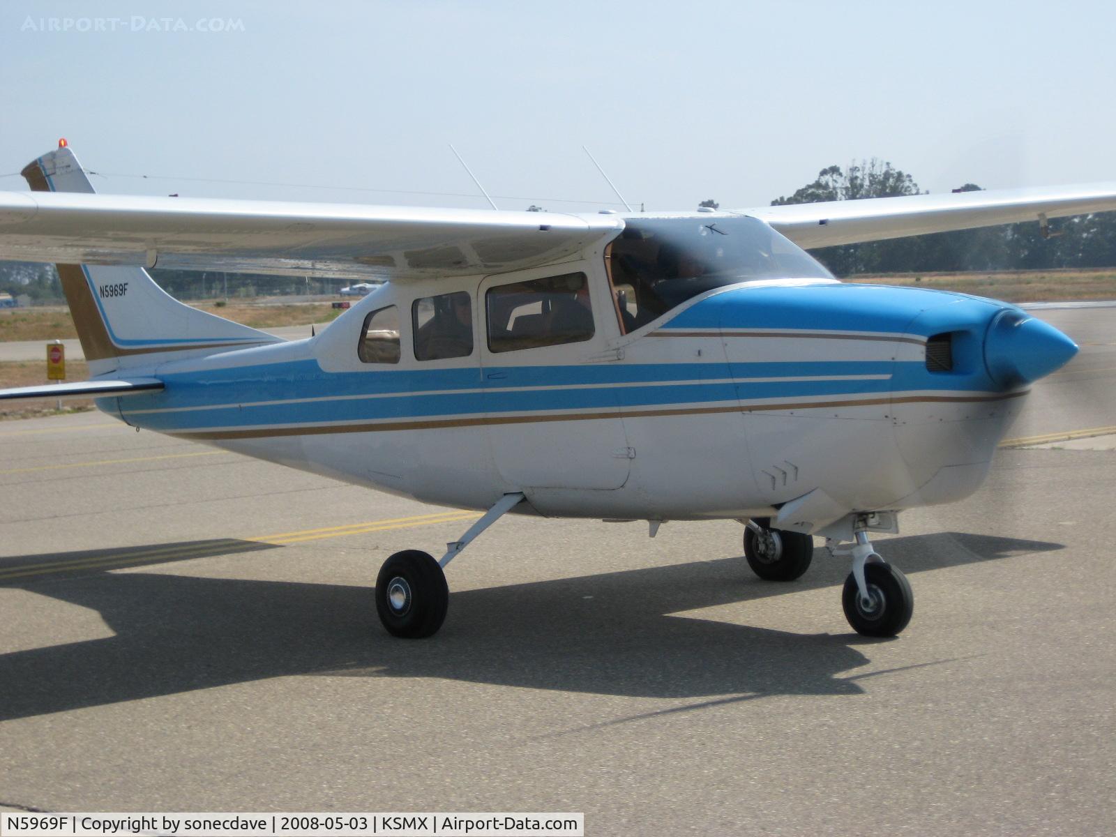 N5969F, 1967 Cessna 210H Centurion C/N 21058969, Cessna Pilot's Association Open House 5-3-2008