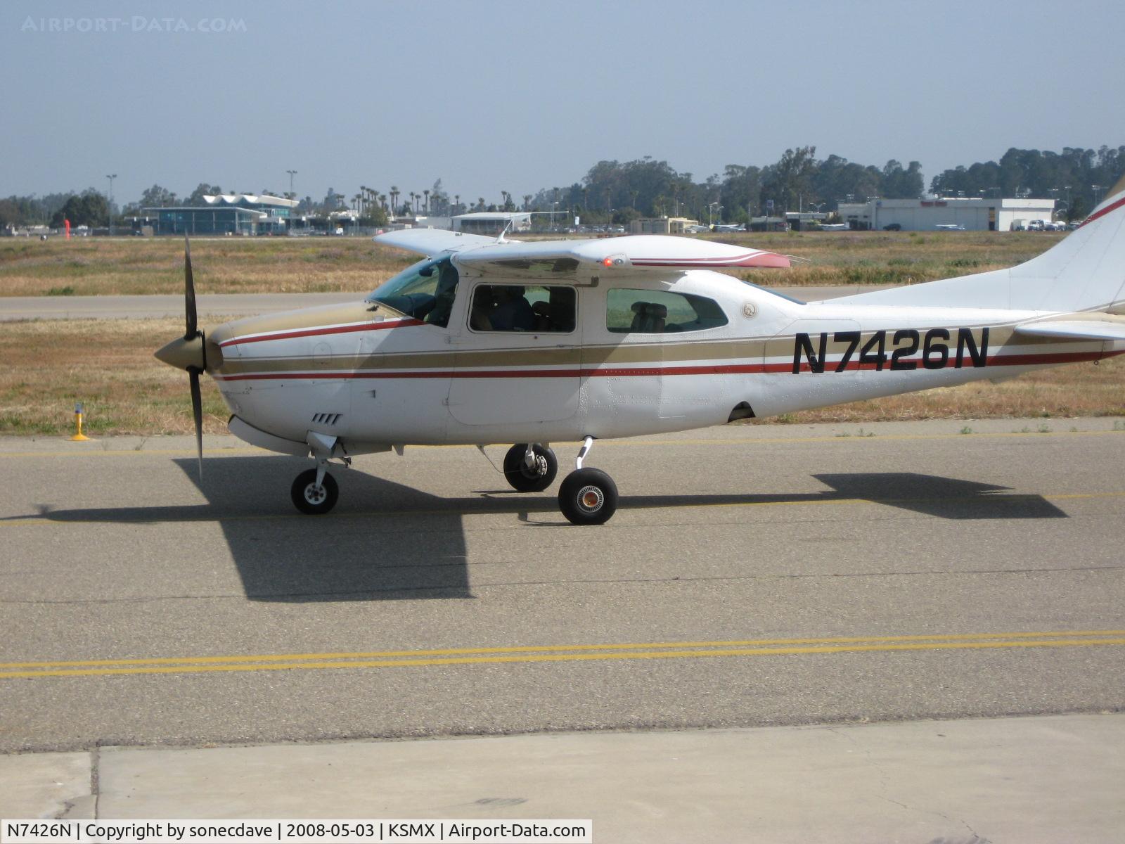 N7426N, Cessna T210N Turbo Centurion C/N 21063230, Cessna Pilot's Association Open House 5-3-2008