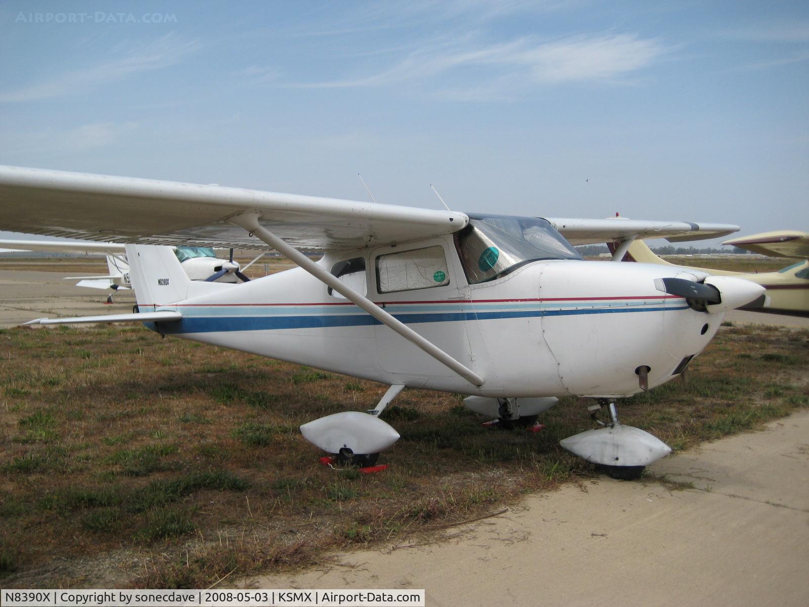 N8390X, 1961 Cessna 172C C/N 17248890, Cessna Pilot's Association Open House 5-3-2008