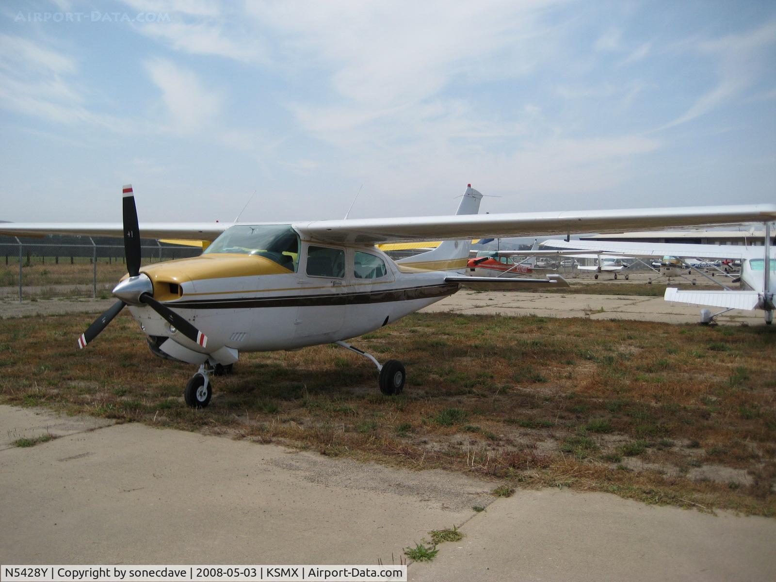 N5428Y, 1980 Cessna T210N Turbo Centurion C/N 21064204, Cessna Pilot's Association Open House 5-3-2008