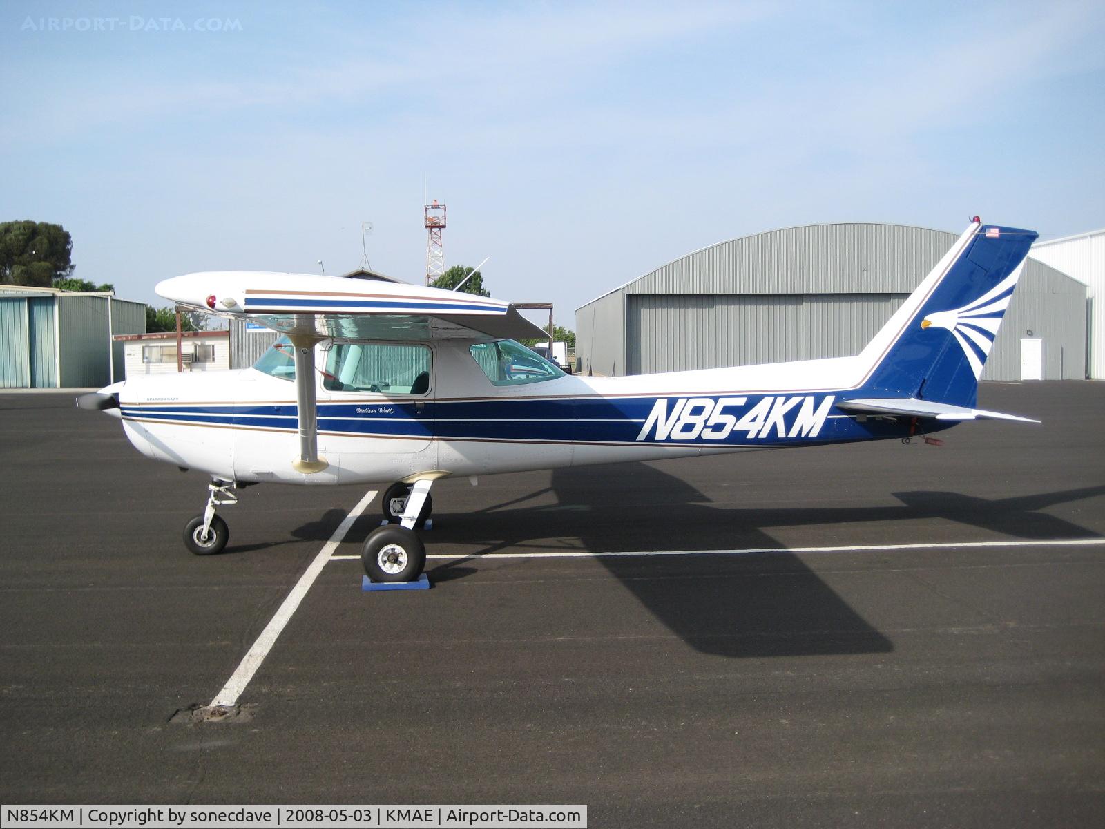N854KM, 1978 Cessna 152 C/N 15282977, Sparrowhawk!