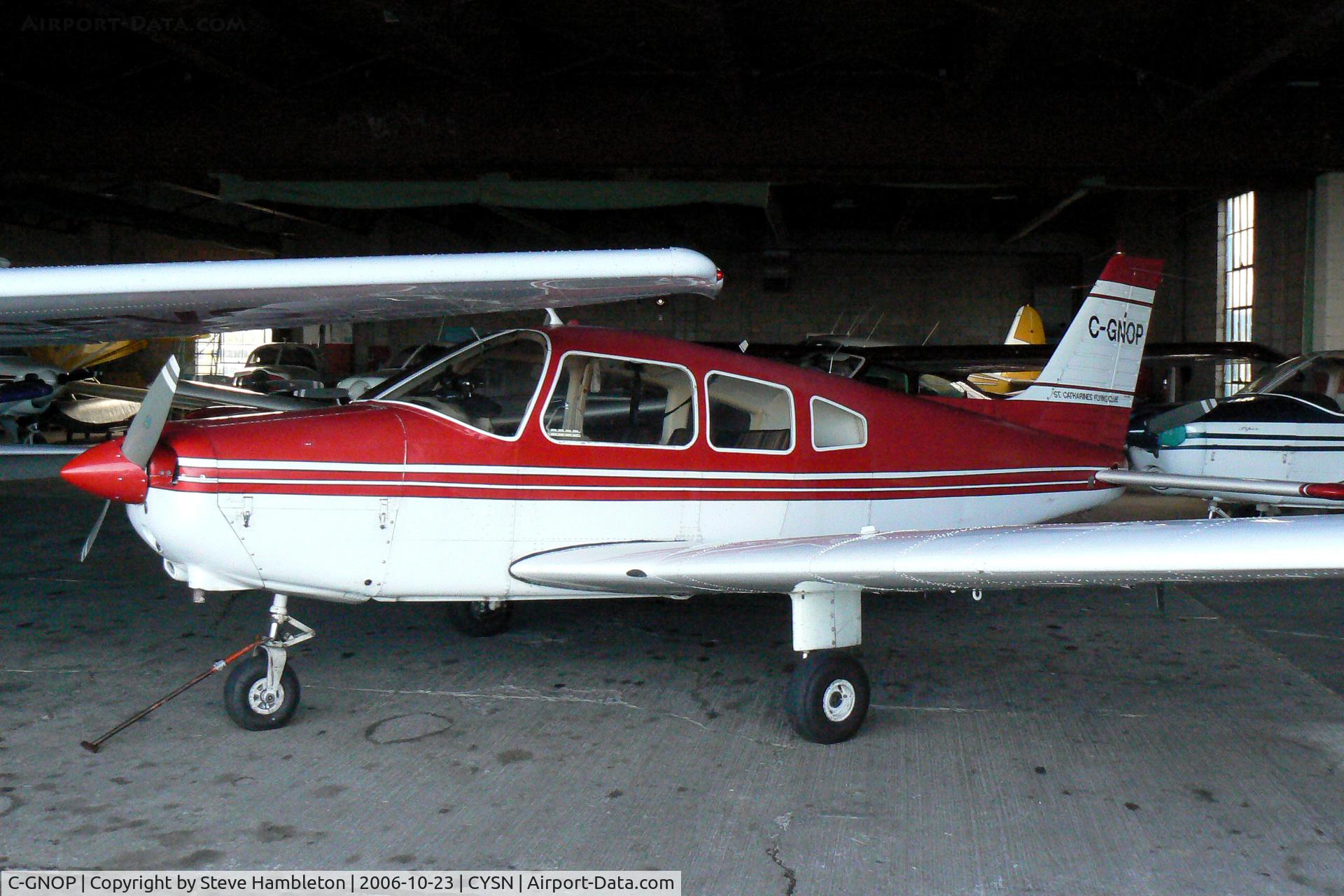 C-GNOP, 1978 Piper PA-28-161 Warrior II C/N 287816559, At Niagara, St Catharines