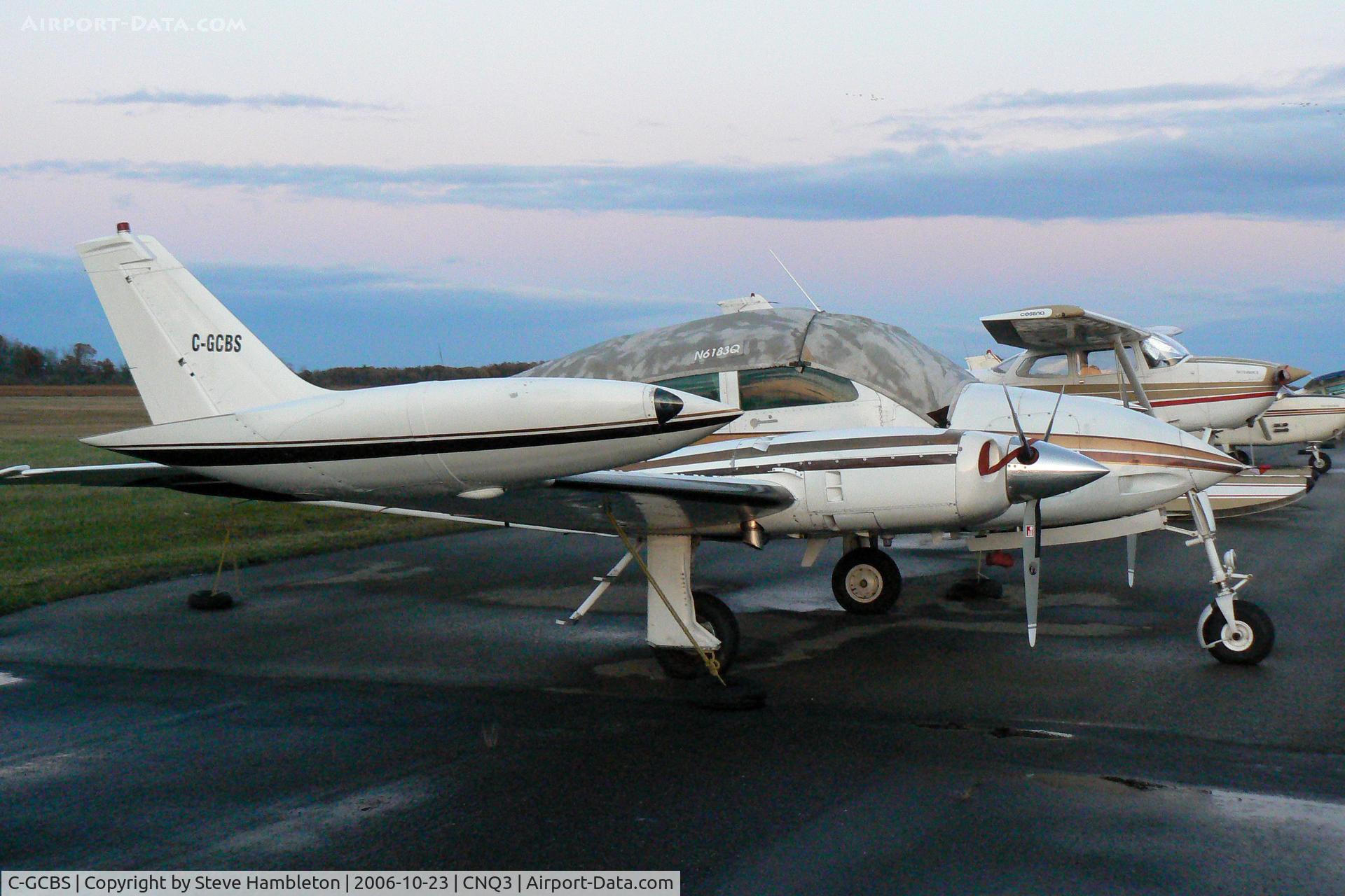 C-GCBS, 1968 Cessna 320F Executive Skyknight C/N 320F-0033, At Welland, Niagara Central, ON