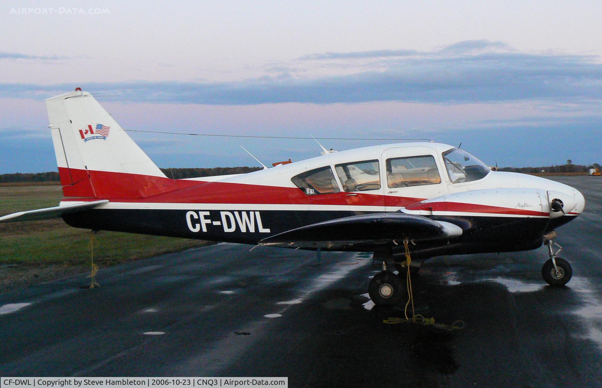 CF-DWL, 1960 Piper PA-23-250 C/N 27-196, At Welland, Niagara Central, ON