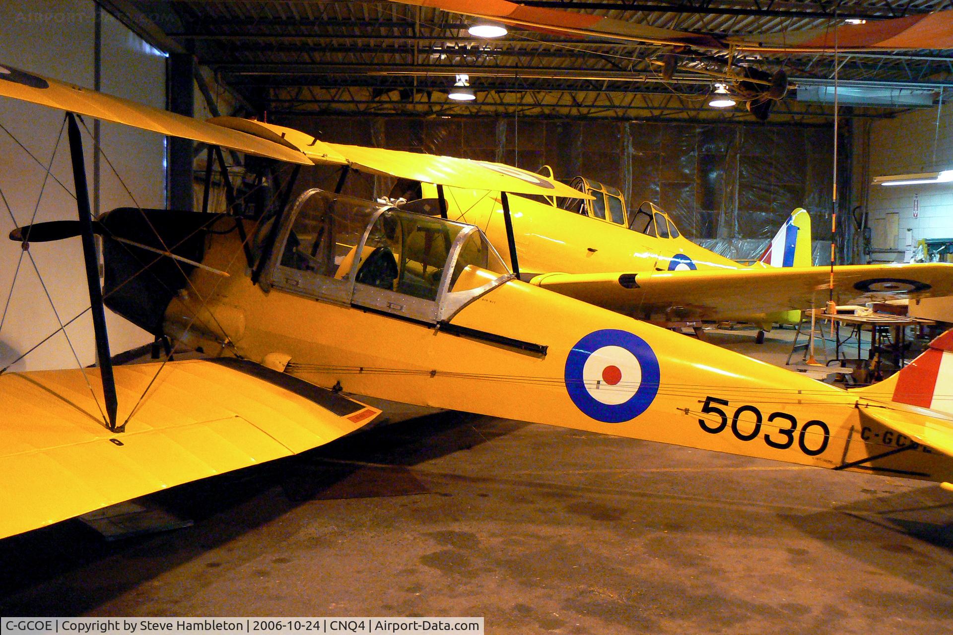 C-GCOE, 1941 De Havilland Canada DH-82C Tiger Moth C/N DHC829, Canadian Harvard Aircraft Assoc. at Tillsonburg, ON