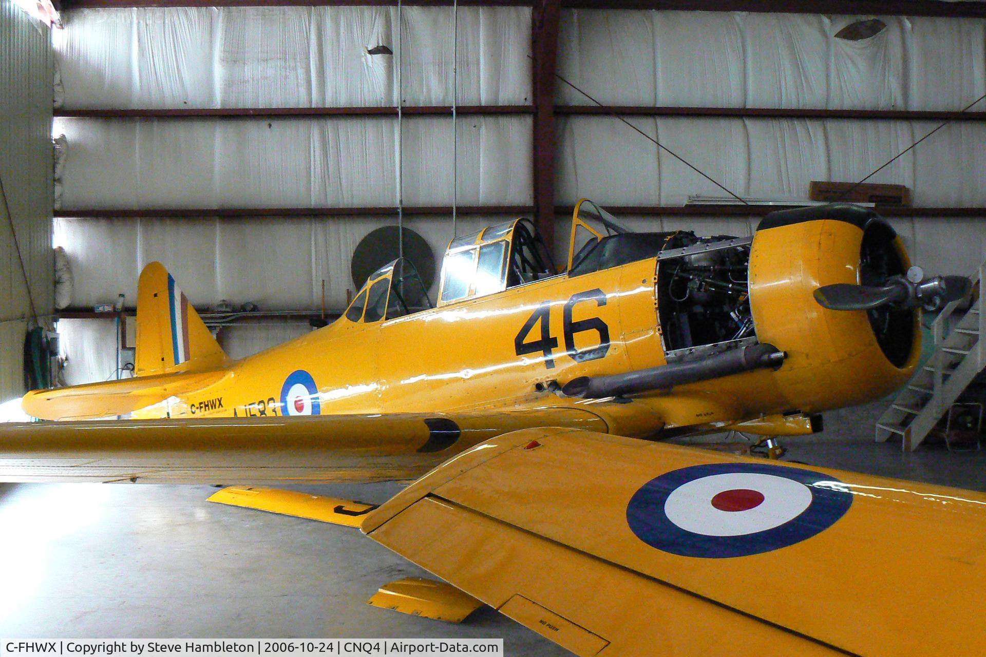 C-FHWX, 1941 Noorduyn AT-16 Harvard II C/N 76-3553, Canadian Harvard Aircraft Assoc. at Tillsonburg, ON