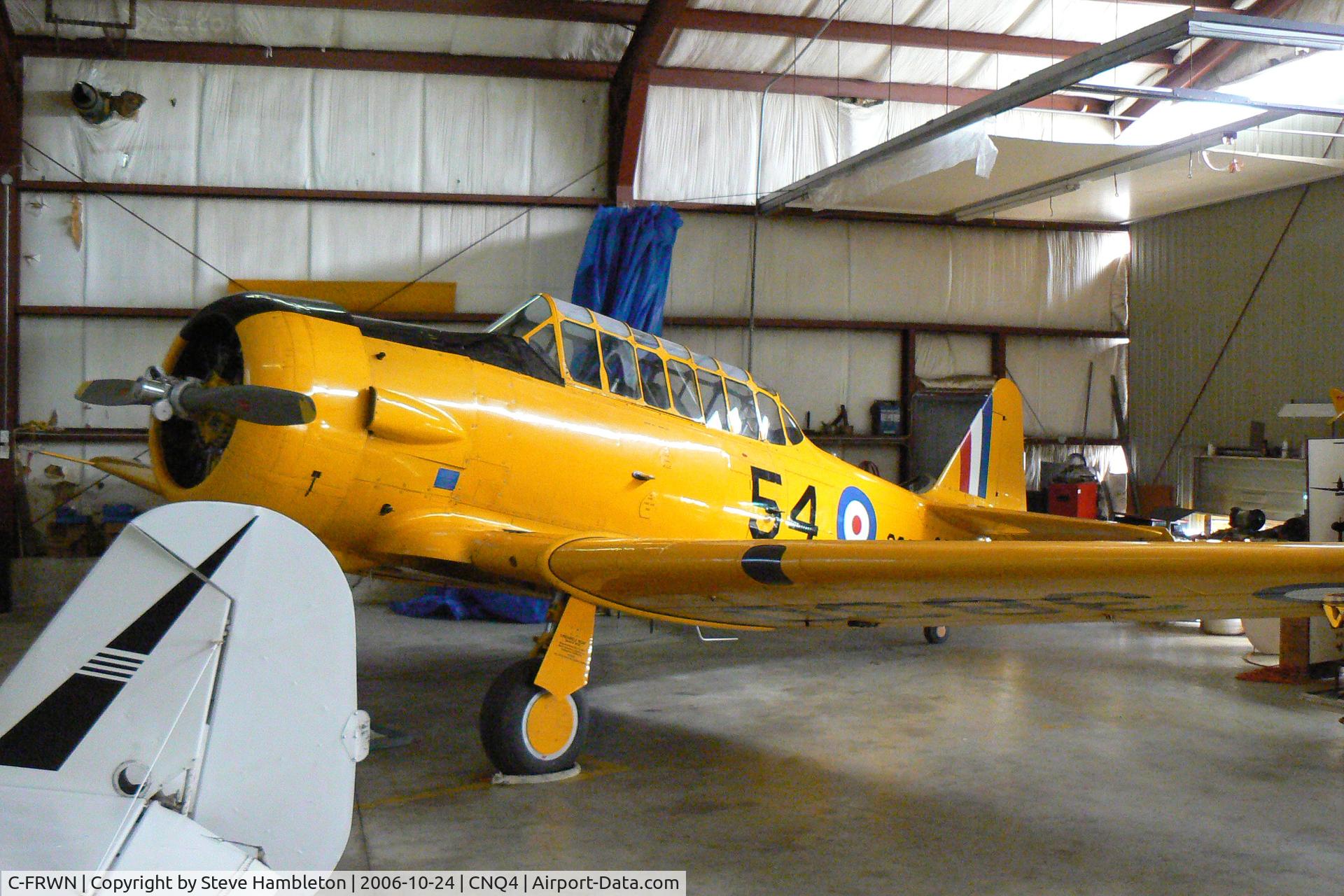 C-FRWN, 1942 Noorduyn AT-16 Harvard II C/N 81-4097, Canadian Harvard Aircraft Assoc. at Tillsonburg, ON