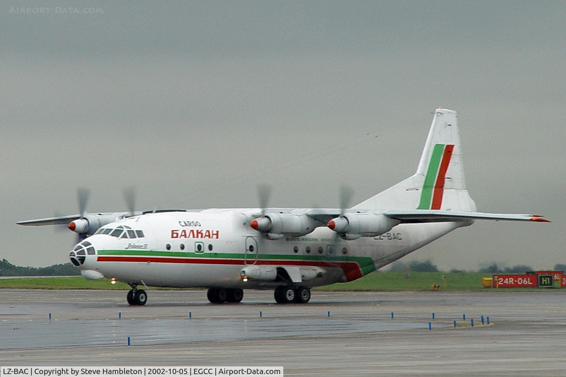 LZ-BAC, 1965 Antonov An-12B C/N 6343708, Bulgarian Antonov An-12 at Manchester
