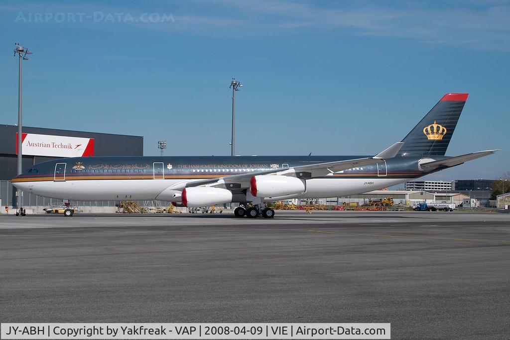 JY-ABH, 1993 Airbus A340-211 C/N 009, Jordanian Government Airbus 340-200