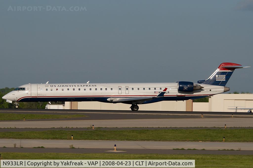 N933LR, 2005 Bombardier CRJ-900ER (CL-600-2D24) C/N 15033, Mesa Airlines Canadair Regionaljet 900 in US Airways Express colors