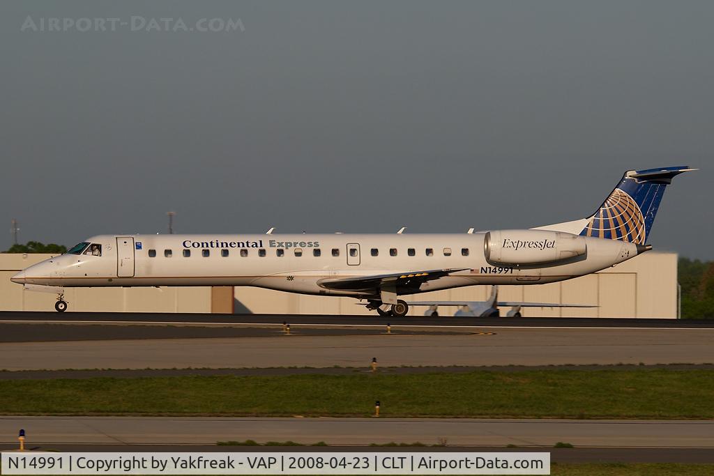 N14991, 2000 Embraer ERJ-145LR (EMB-145LR) C/N 145278, Expressjet Embraer 145 in Continental Express colors