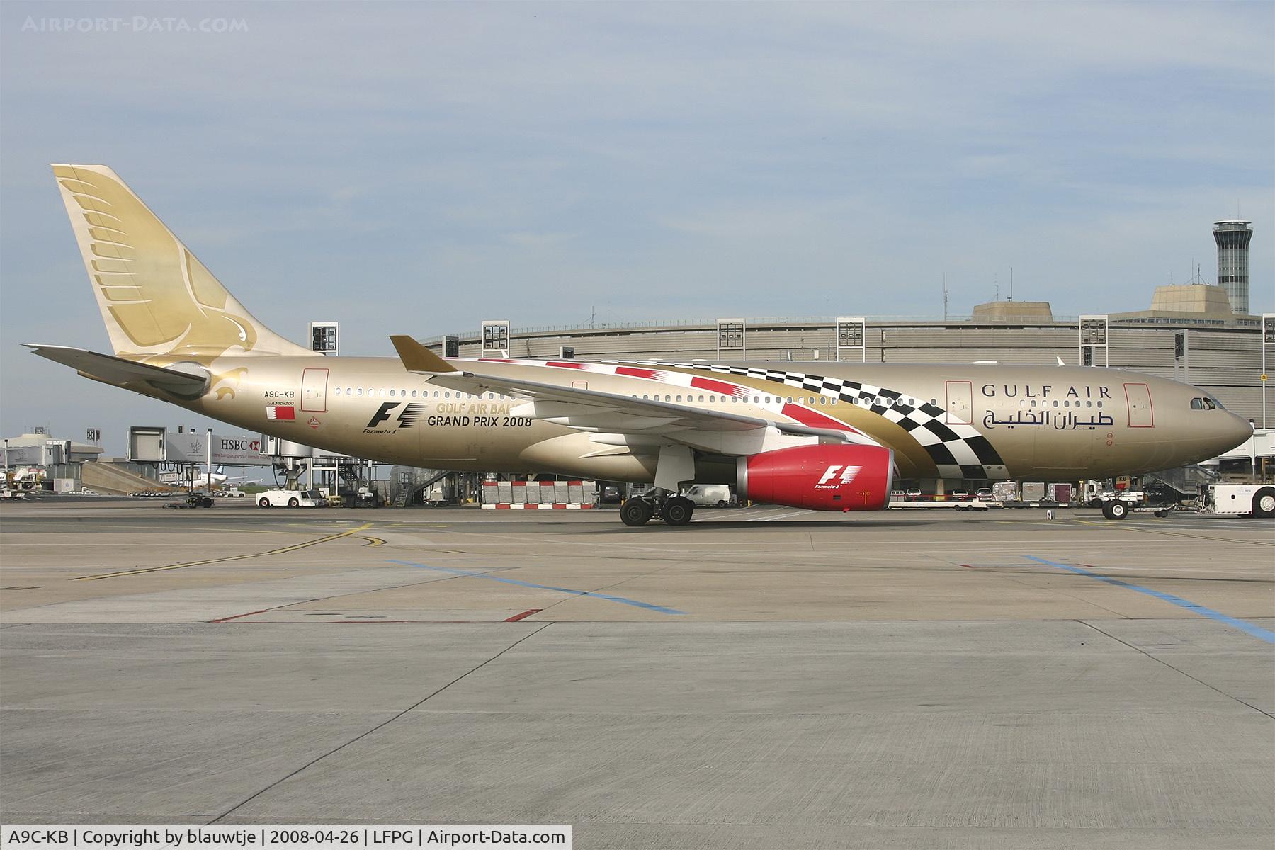 A9C-KB, 1999 Airbus A330-243 C/N 281, Nice F1 livery