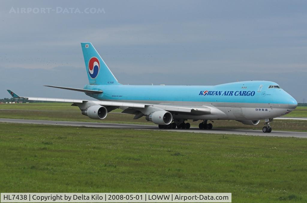 HL7438, 2003 Boeing 747-4B5ERF C/N 33515, Koean Air Cargo