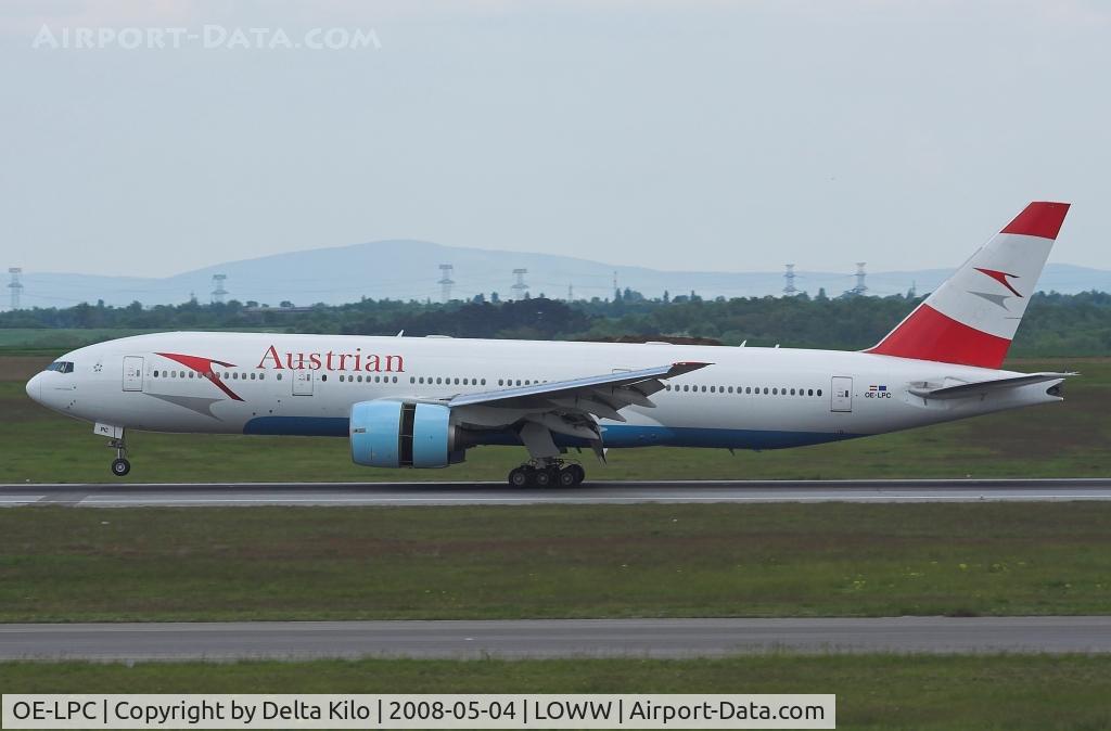 OE-LPC, 2002 Boeing 777-2Z9/ER C/N 29313, AUSTRIAN