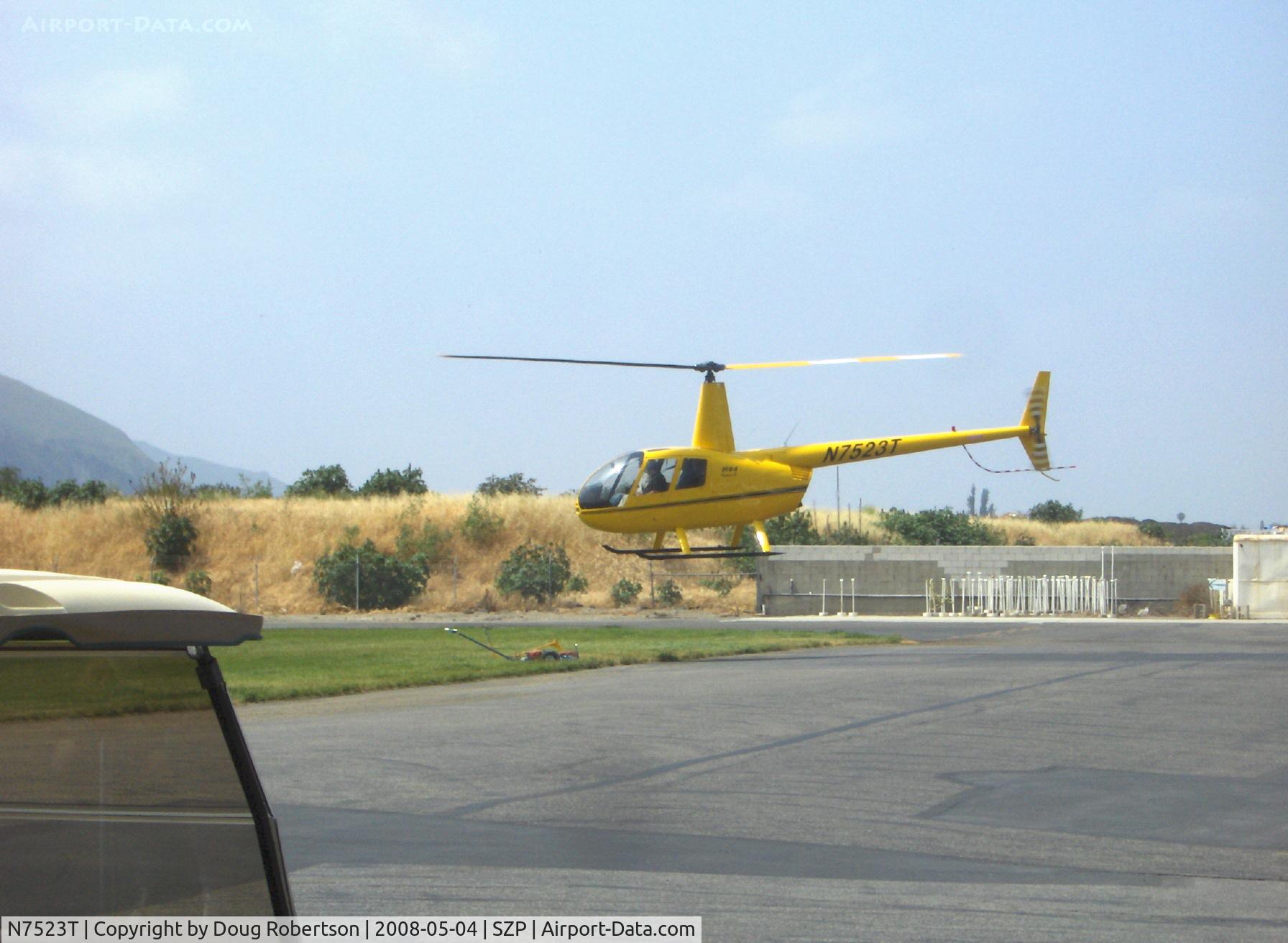 N7523T, 2004 Robinson R44 Raven II C/N 10311, 2004 Robinson R-44 RAVEN II, Lycoming IO-540 derated to 245 Hp for 5 minutes, 205 Hp continuous, liftoff