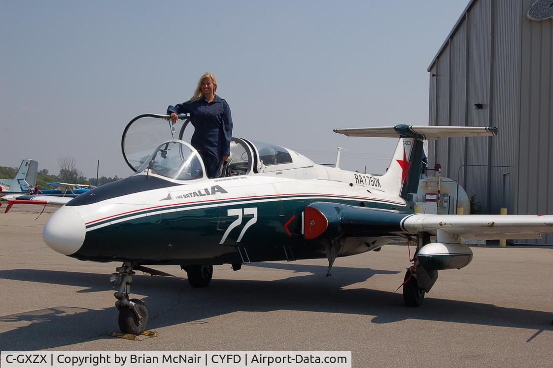 C-GXZX, 1972 Aero L-29 Delfin C/N 194428, Dany Ried in the Aero L-29