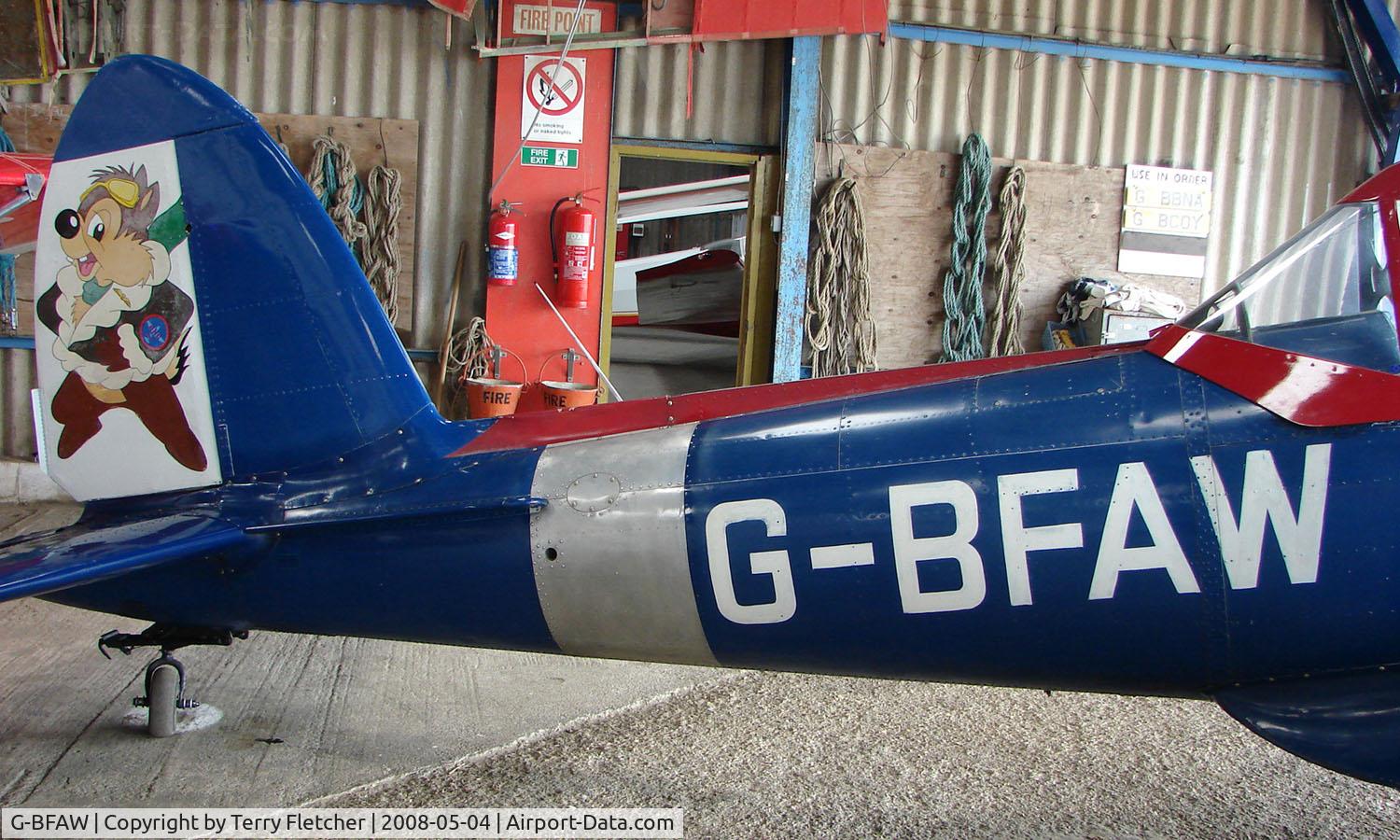 G-BFAW, 1952 De Havilland DHC-1 Chipmunk T.10 C/N C1/0733, Part of the Husband Bosworth Gliding Centre scene