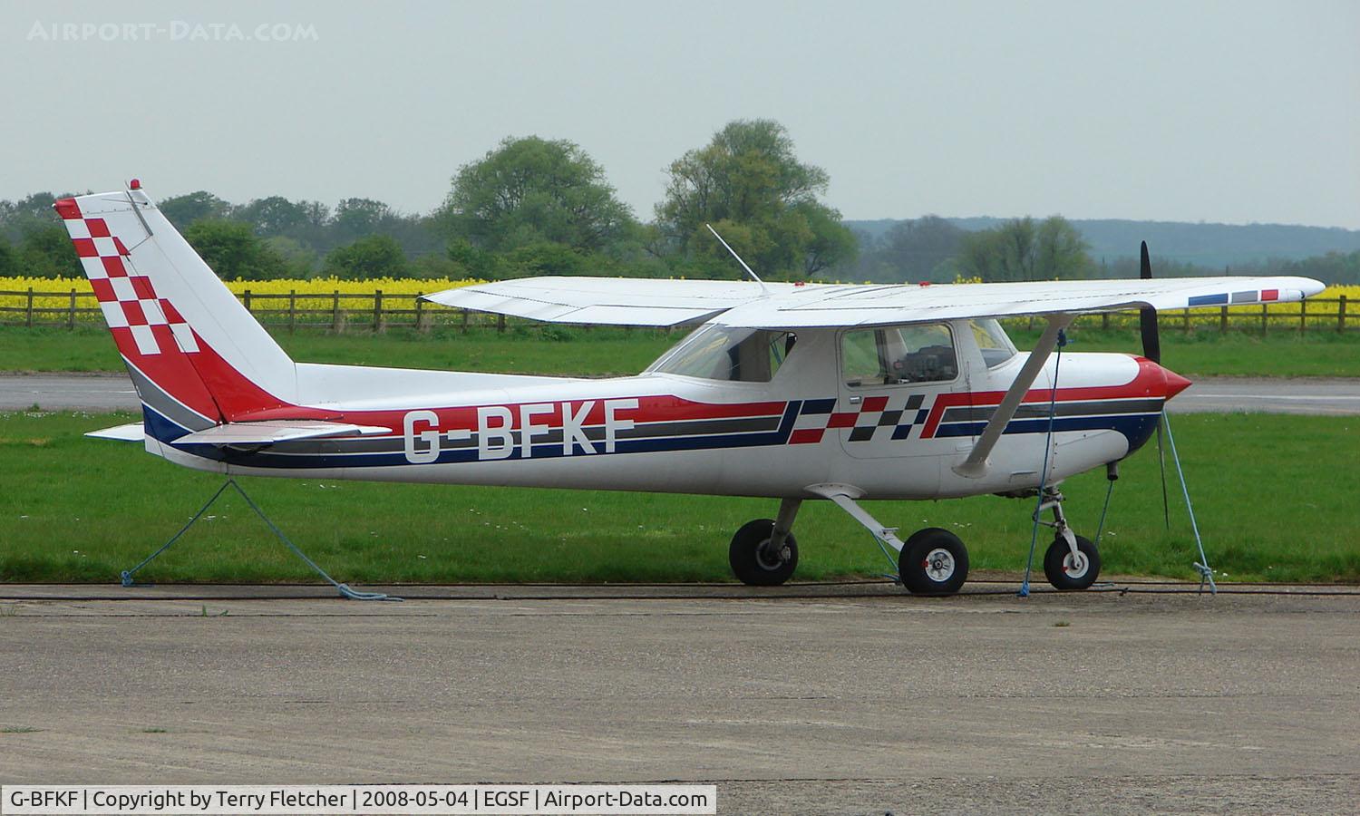 G-BFKF, 1978 Reims FA152 Aerobat C/N 0337, Cessna FA152 at Peterborough Connington